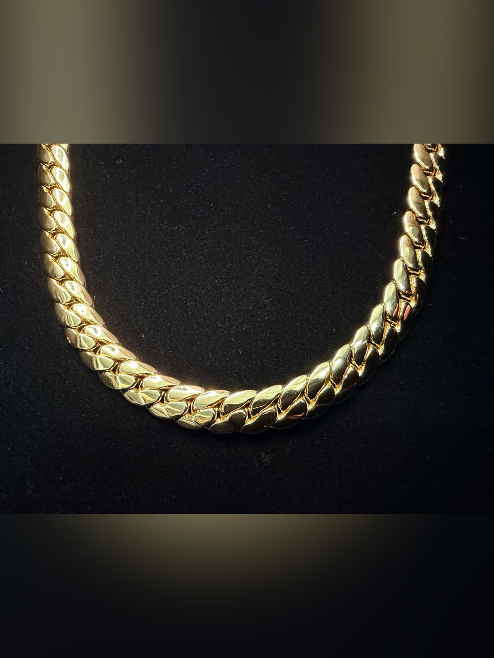 Miami Cuban 20in 9MM 14K Gold filled necklace w/lobster clasp. Brand New.